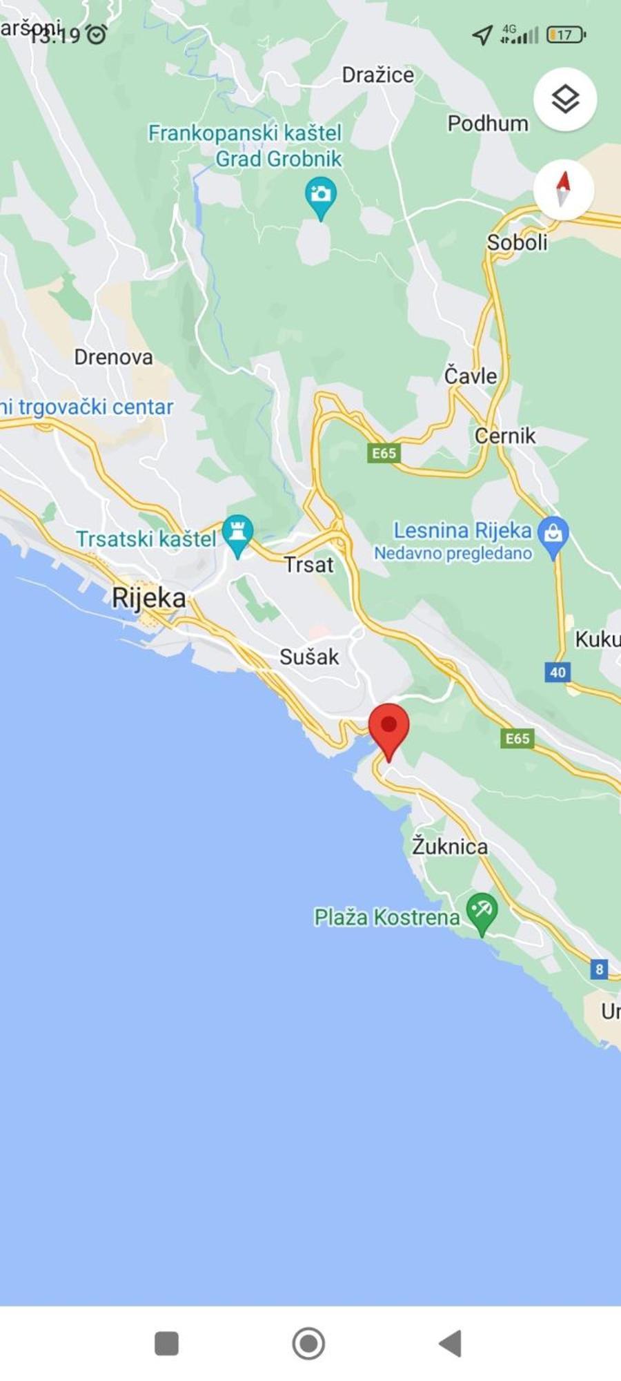 Apartment Ela, Kostrena Rijeka エクステリア 写真